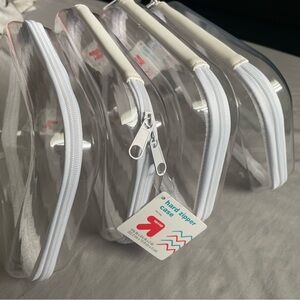 Target Hard Sided Pencil Case - white (4)